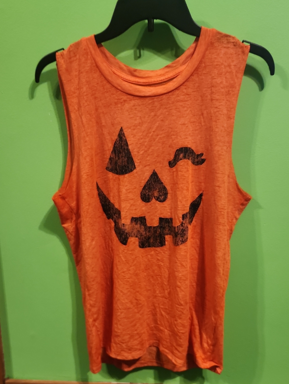 Pumpkin Sheer Tank